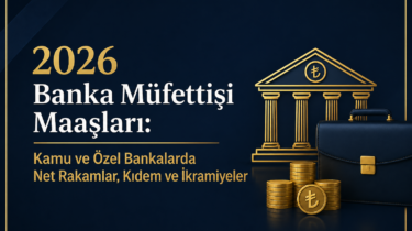2026 Banka Müfettişi Maaşları: Kamu ve Özel Bankalarda Net Rakamlar, Kıdem ve İkramiyeler