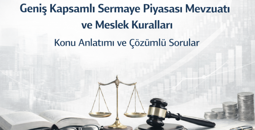 Geniş Kapsamlı Sermaye Piyasası Mevzuatı ve Meslek Kuralları – Konu Anlatımı ve Çözümlü Sorular