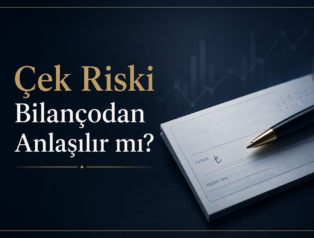 Çek Riski Bilançodan Anlaşılır mı?