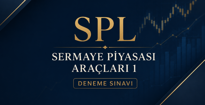 SPL – Sermaye Piyasası Araçları 1 – Deneme Sınavı SPL – Sermaye Piyasası Araçları 1 – Deneme Sınavı