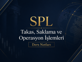 SPL – Takas, Saklama ve Operasyon İşlemleri – Ders Notları